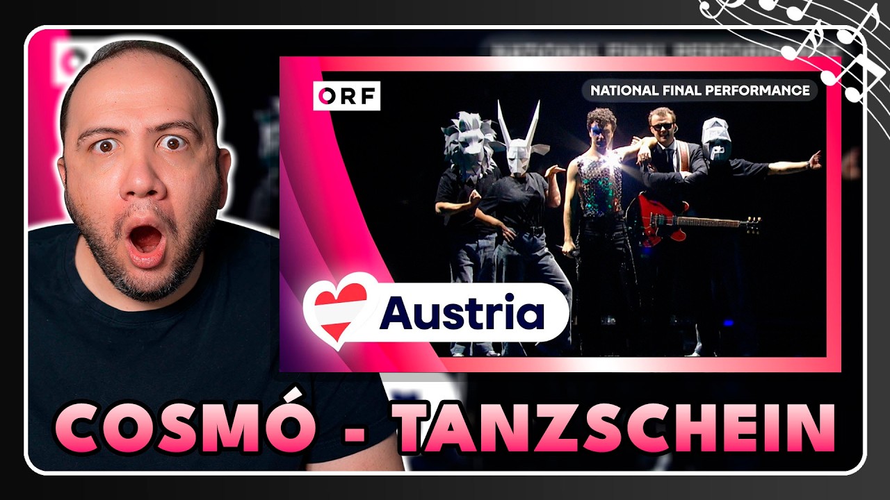 COSMÓ - Tanzschein | Austria 🇦🇹 | National Final Performance | #Eurovision2026 | TEACHER PAUL REACTS