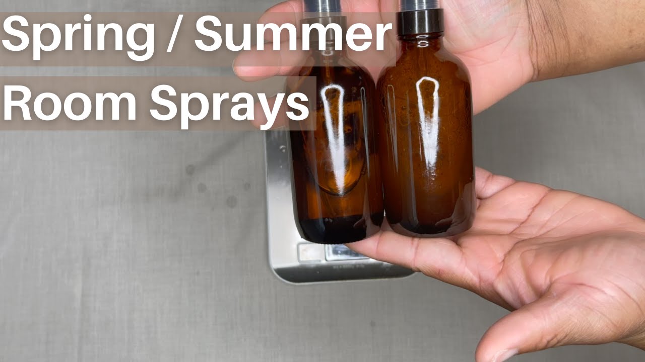 SPRING/ SUMMER ROOM SPRAYS | *testing new scents, how I measure ingredients*