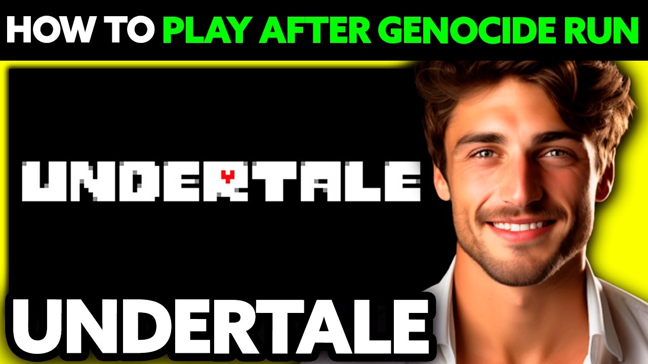 How To Play Undertale After Genocide Run (2025) - Step by Step