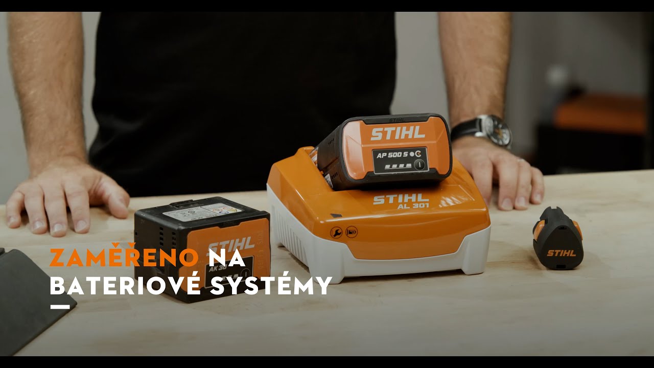 Akumulátorové systémy STIHL | Který je pro vás ten pravý?