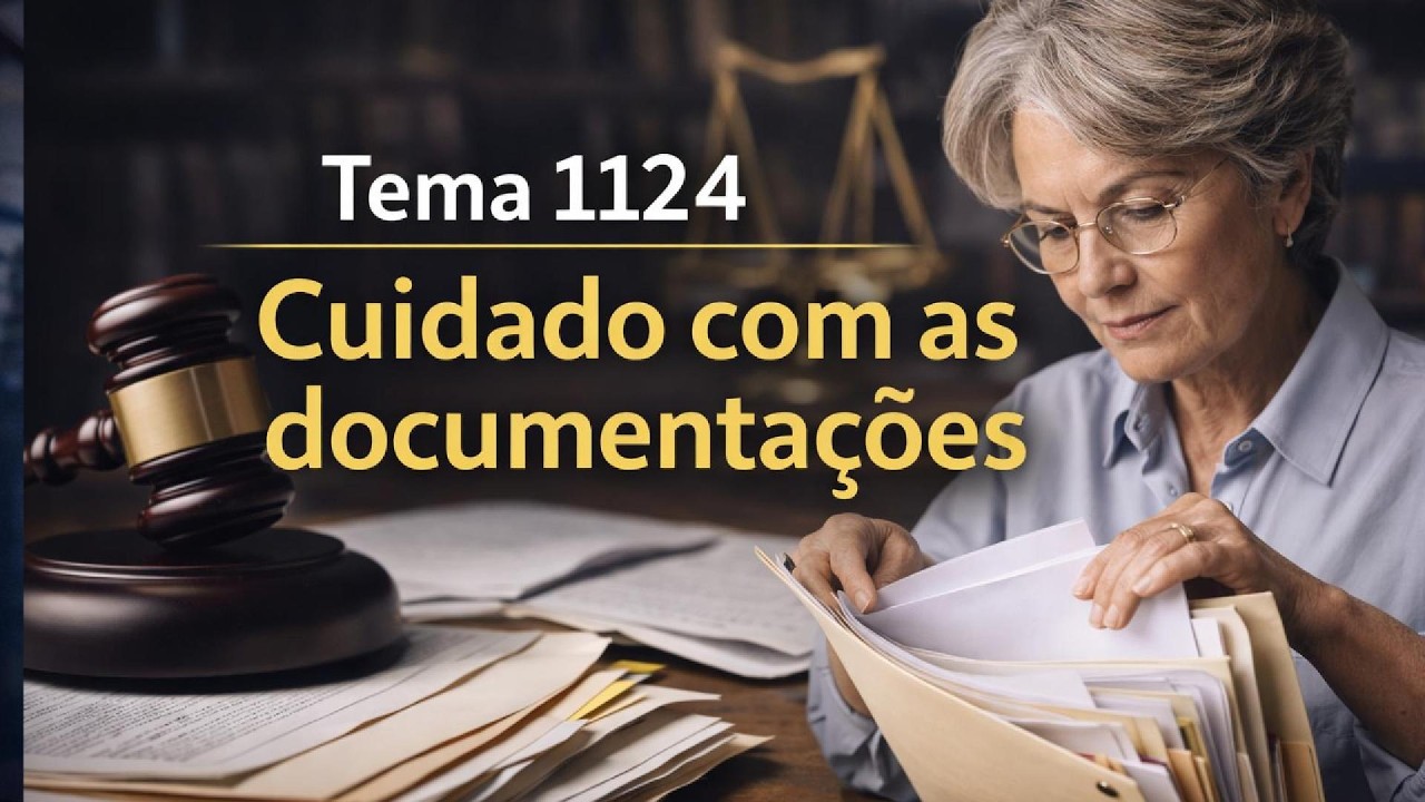 #27 | Tema 1124: Cuidado com a Documentação — O que pode definir o resultado do processo