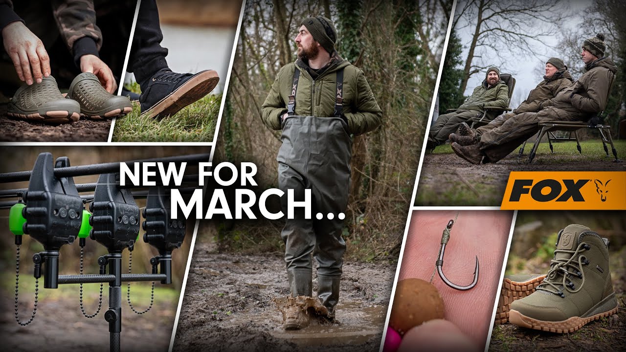 NEW Fox Products for Spring 2025 | Chairs, Footwear & Bankware | Carp Fishing