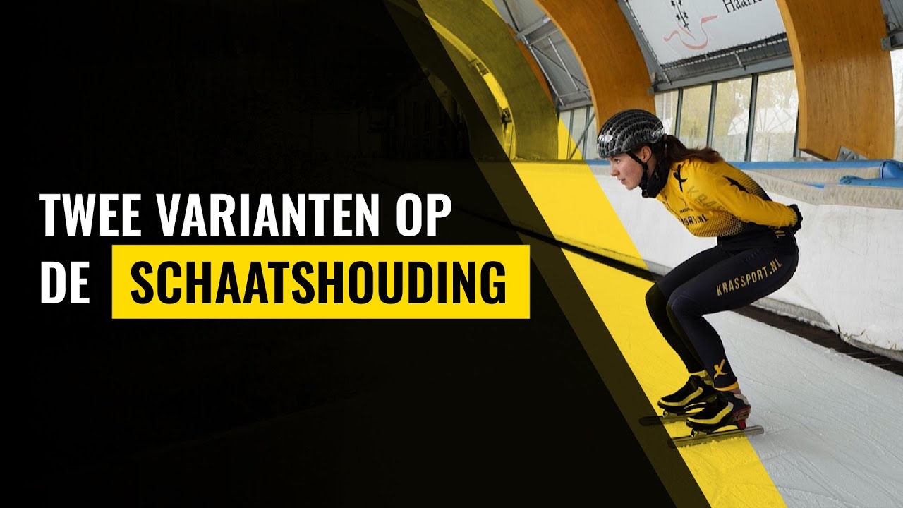 ⛸️Schaatsen | 1 - Twee varianten op de schaatshouding