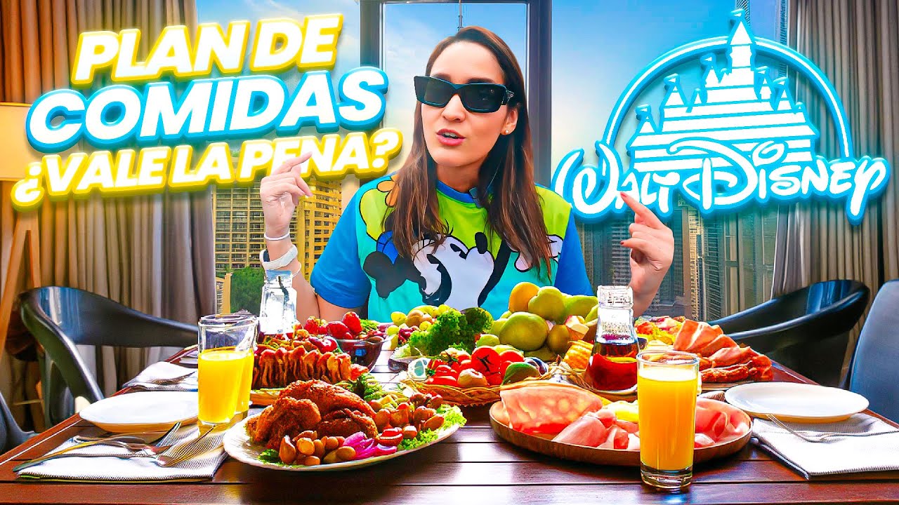 ¡PLAN de COMIDAS en DISNEY WORLD!  ¿Vale la pena?  ft @LaBlueKombi @paulandgiu