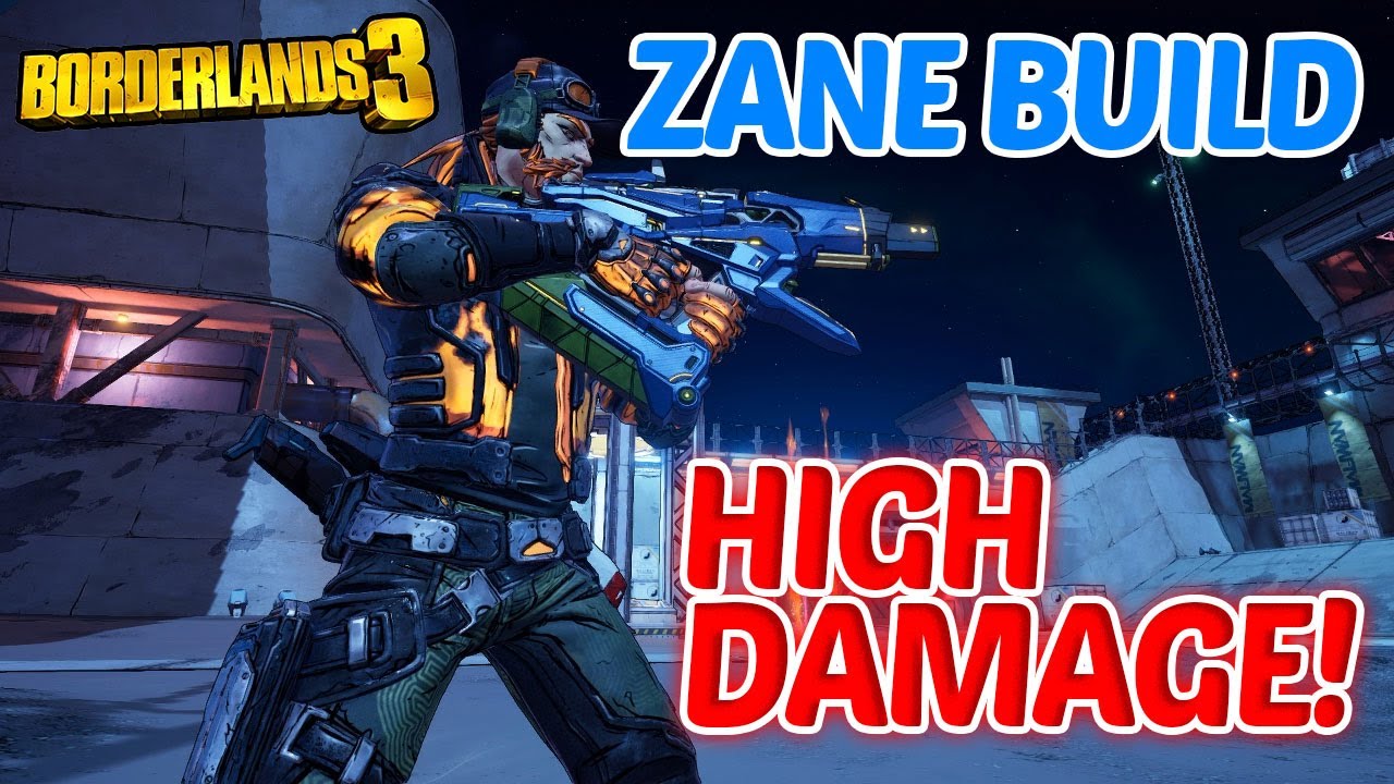 BORDERLANDS 3 | POWERFUL LEVEL 53 ZANE BUILD | HIGH DAMAGE MAYHEM 4 | LOB AND REDISTRIBUTOR 😲