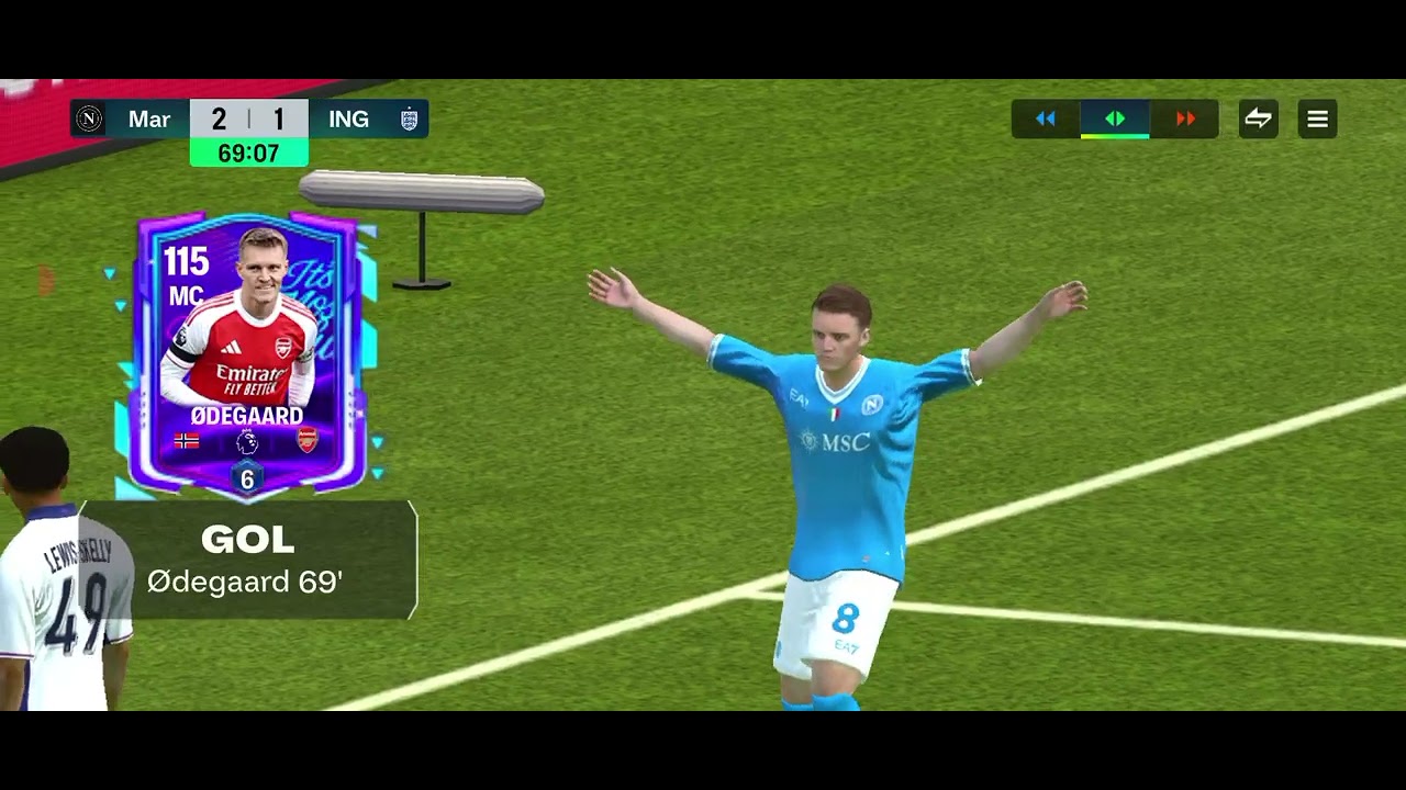 FC MOBILE 26 #TEVE GOL DE FALTA DE MESSI E GOL DE CALCANHAR DE SALAH #RODADA COMPLETA DO NAPOLI 