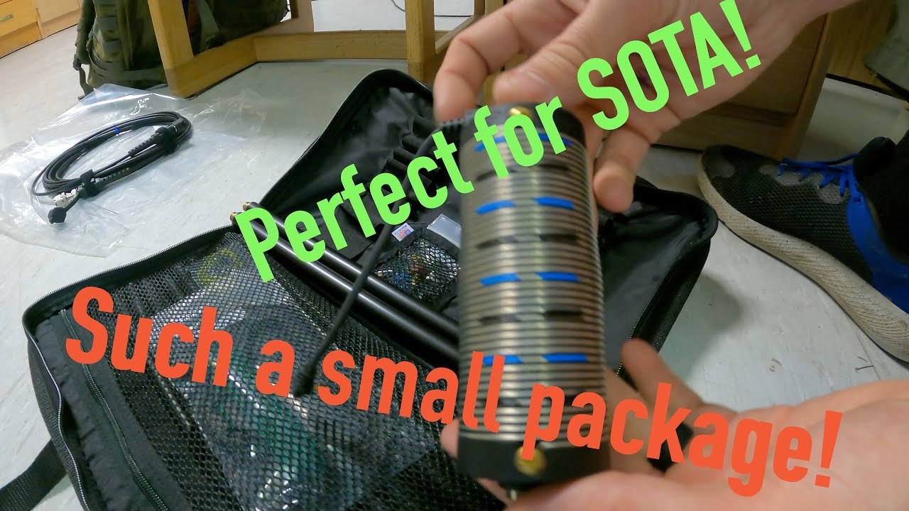 Buddistick Pro Deluxe vertical antenna unboxing and setup