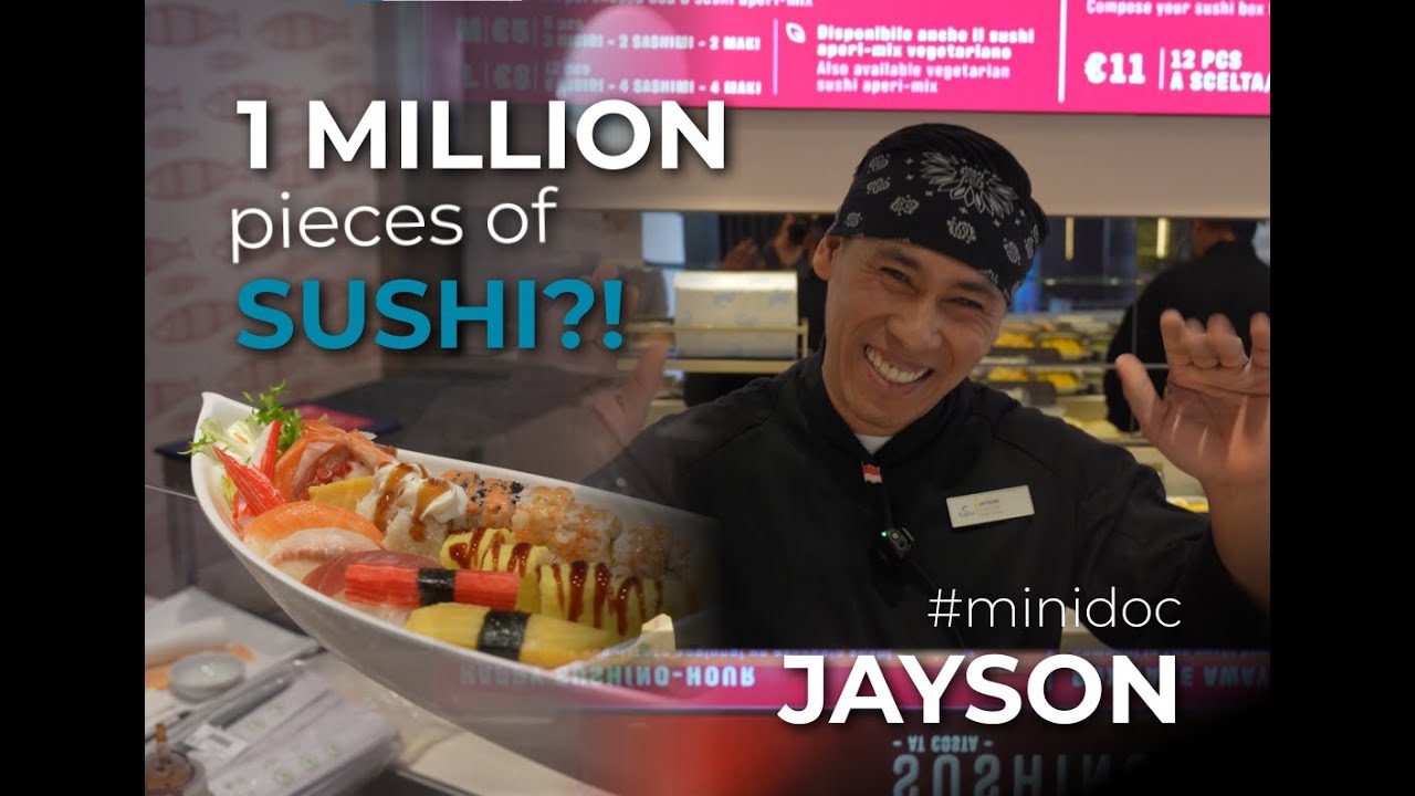 1 Million Sushi Rolls? Interview with a Costa Cruises Sushi Chef