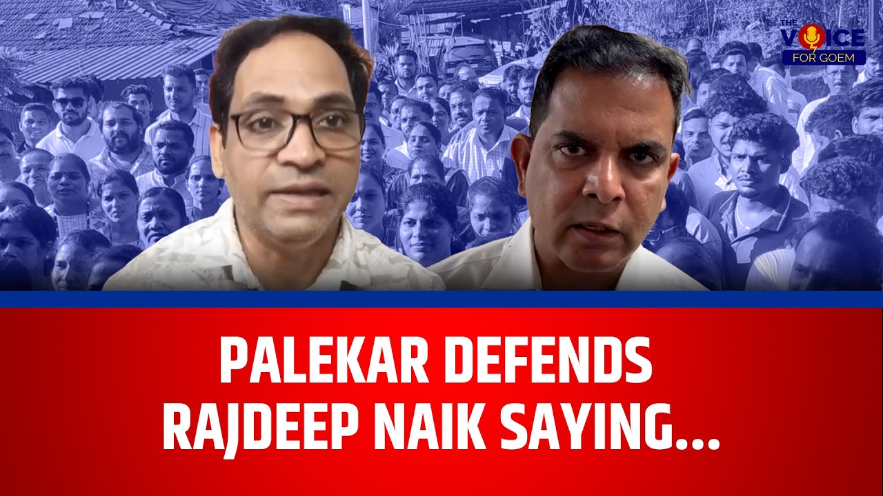 Palekar defends Rajdeep Naik saying...