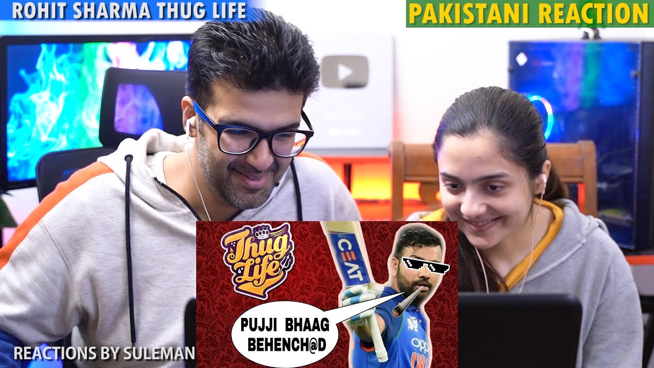 Pakistani Couple Reacts To ROHIT SHARMA THUG LIFE | SAVAGE MOMENTS OF ROHIT SHARMA | Funny Moments