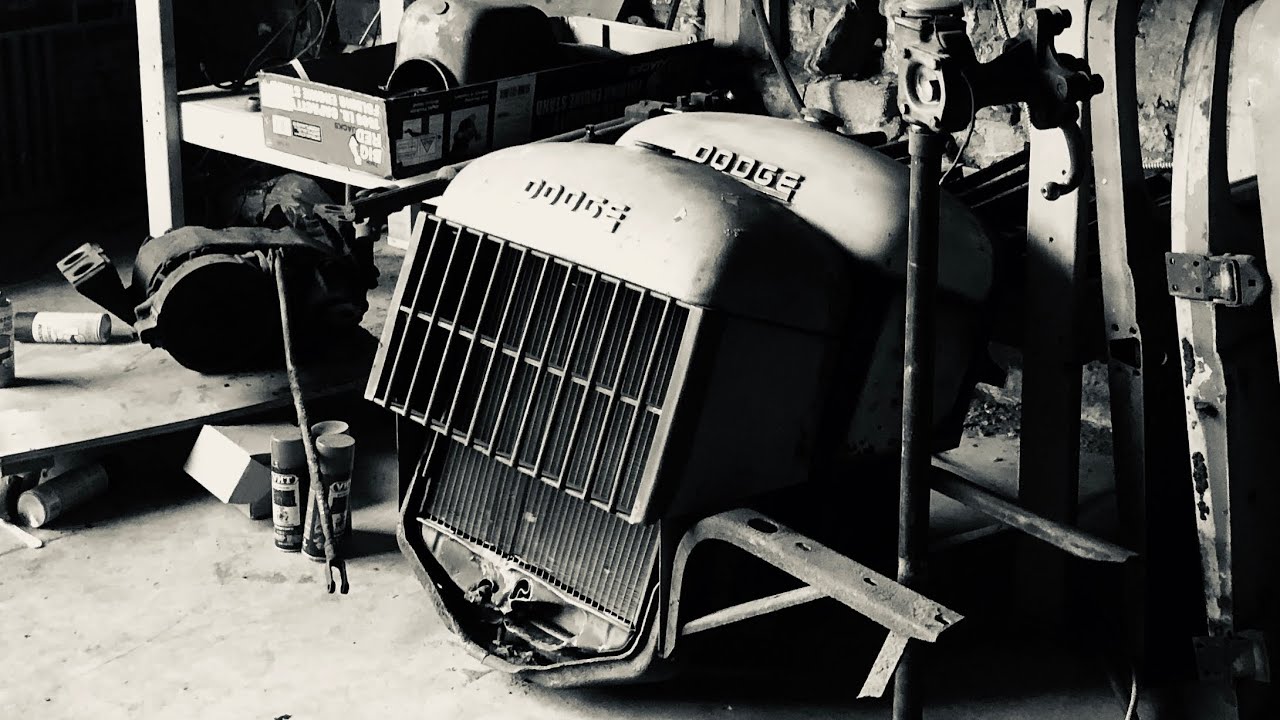 1958 Dodge Power Wagon Radiator Disassembly / Construction Overview