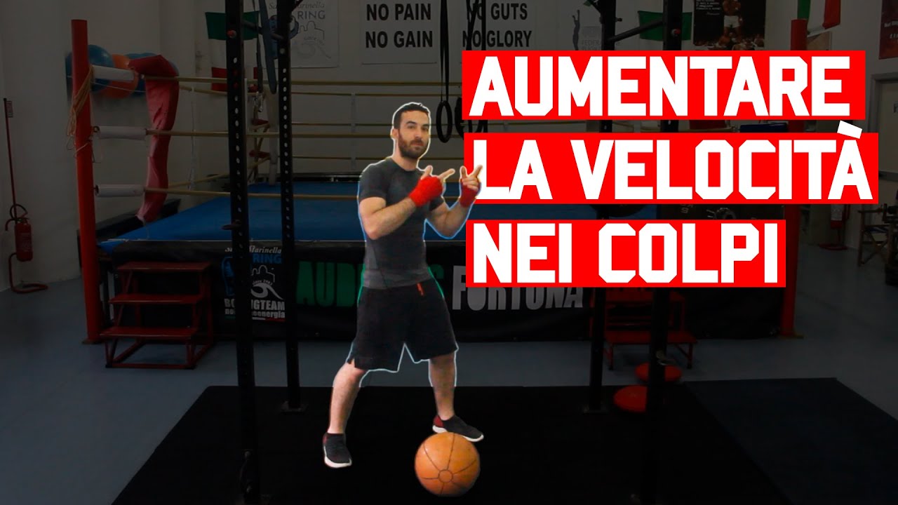 Come aumentare la velocità dei colpi nel pugilato