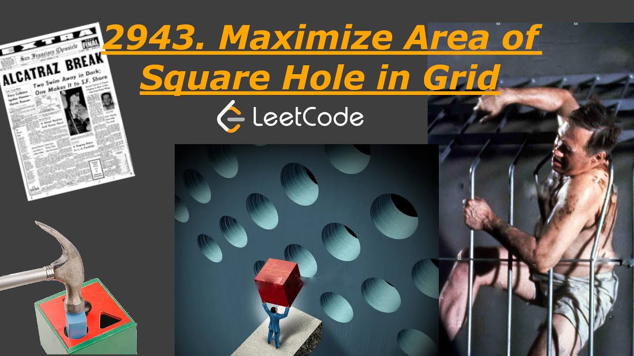 Solving Leetcode Daily 2943. Maximize Area of Square Hole in Grid in Python