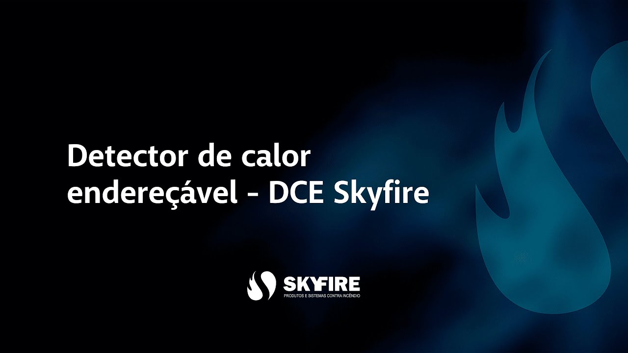 Detector de calor endere&ccedil;&aacute;vel &ndash; DCE-SKYFIRE