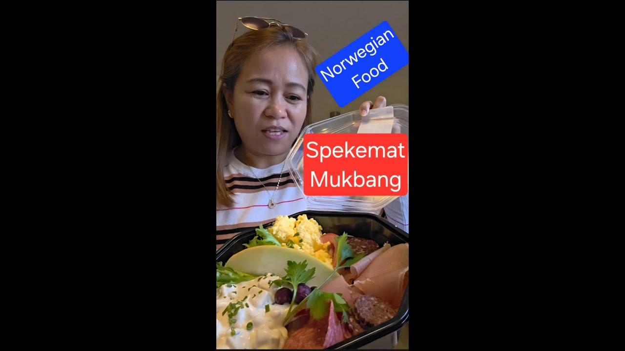 Spekemat Mukbang Norwegian Food