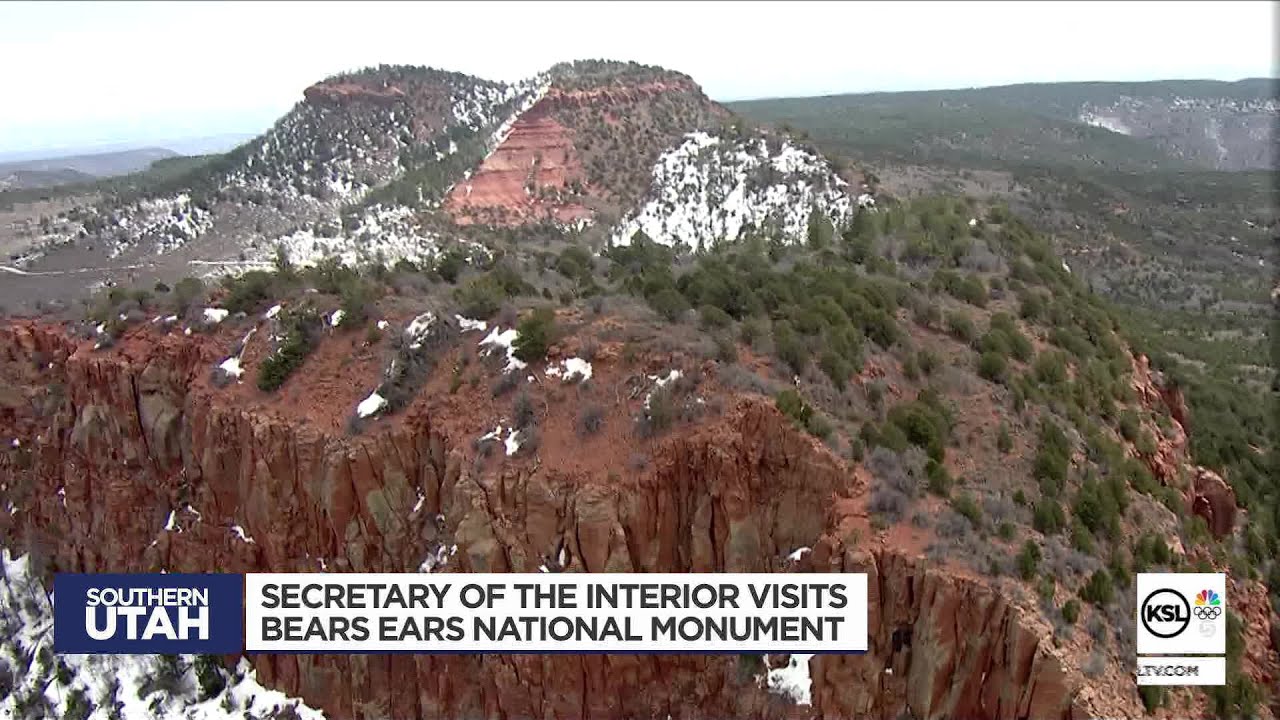 Interior Secretary Takes Listening Trip To Bears Ears National Monument