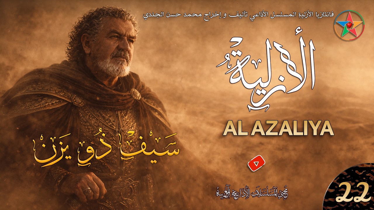 الأزلية الحلقة 22 : الولي أفراح و جميع أهل المدينة يوحدون الله العزيز الجبار على يد سيف بن ذي يزن