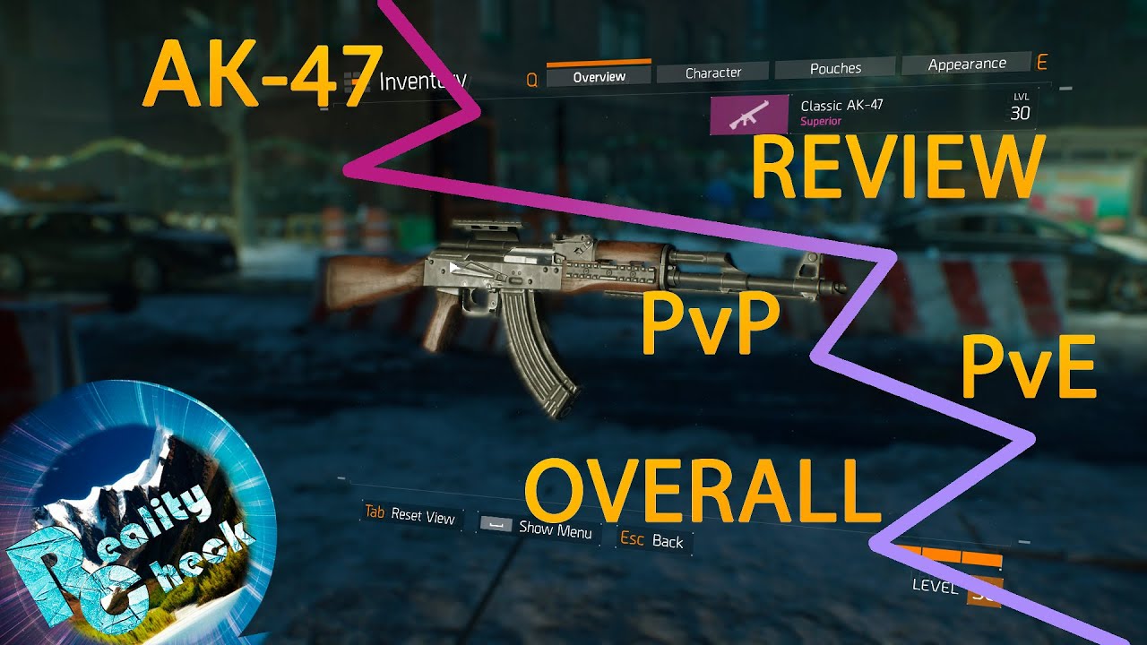 Tom Clancy's the Division AK-47 Review | PvP | PvE | GUIDE 1080p