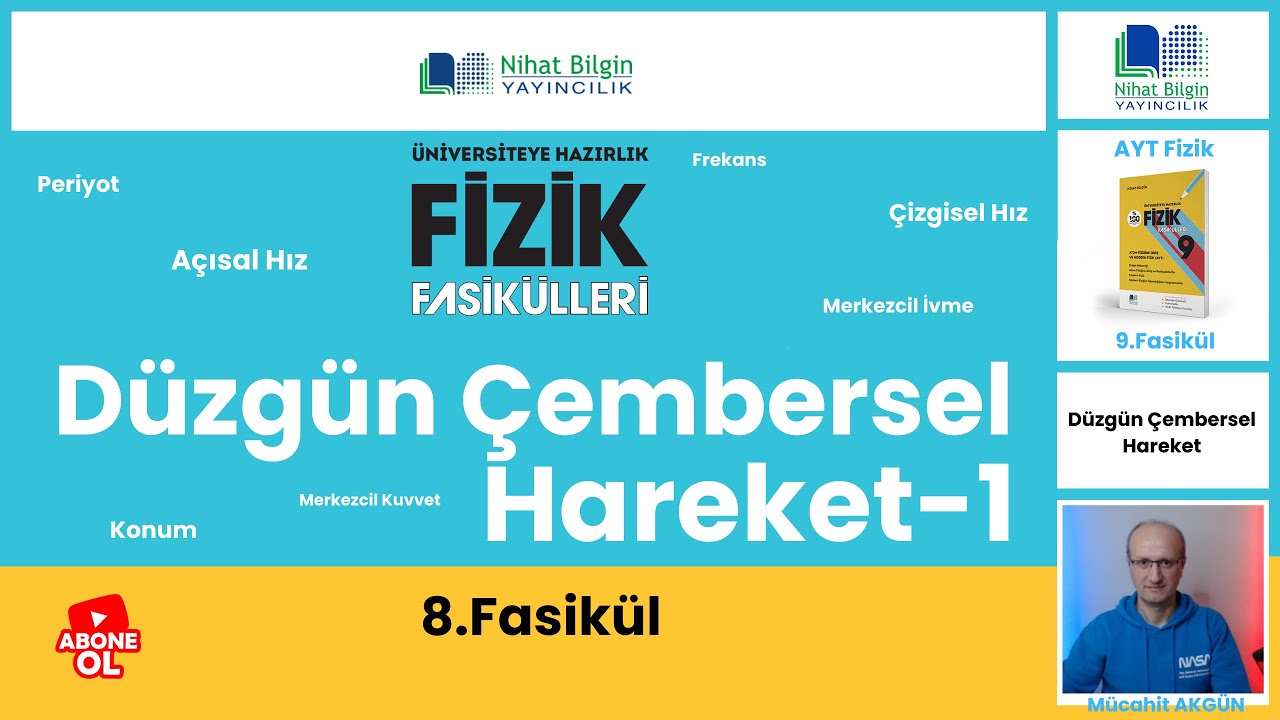 Düzgün Çembersel Hareket-1 ( 8.FASİKÜL AYT ) 2025