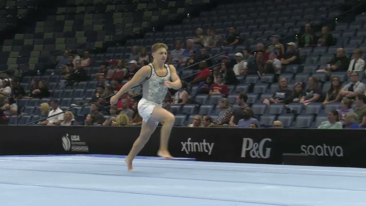 Dante Reive  - Floor Exercise -  2025 Xfinity U.S. Championships -  Senior Men Day 1