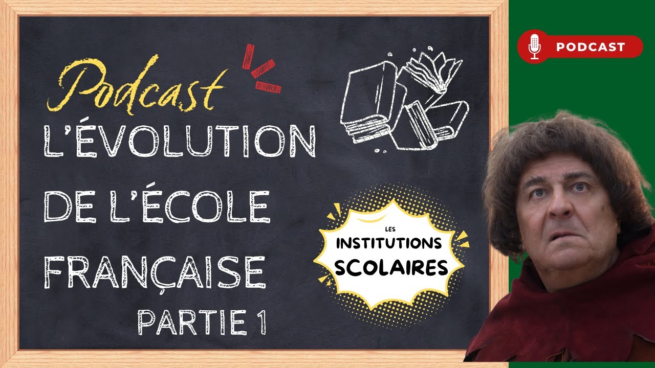 🎙 L'évolution de l'école depuis l'antiquité - Partie 1 - CNED
