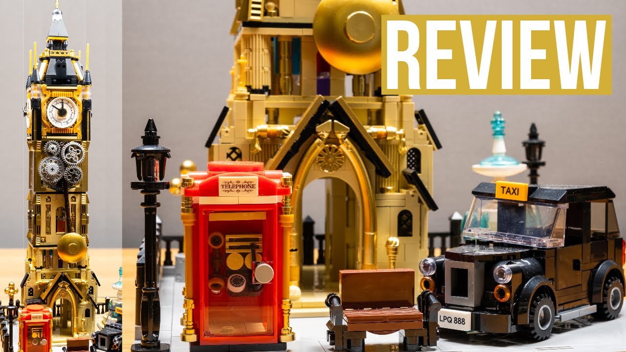 Pantasy Steampunk Series-Clock Tower Park REVIEW | Set 85008