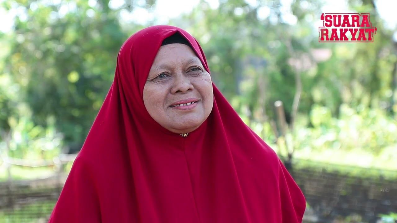 Warga emas jana pendapatan berbudi pada tanah