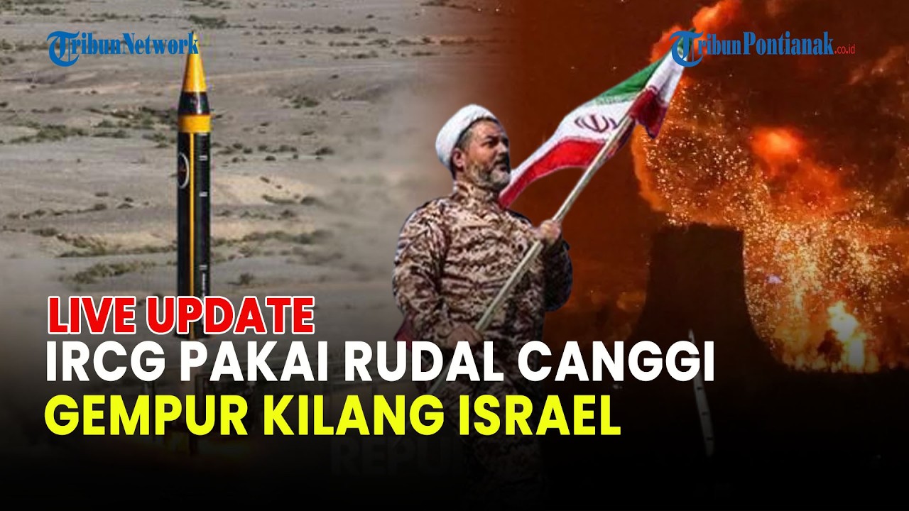 🔵 RUDAL IRAN HANCURKAN KILANG MINYAK HAIFA, BALASAN KERAS ATAS SERANGAN ISRAEL