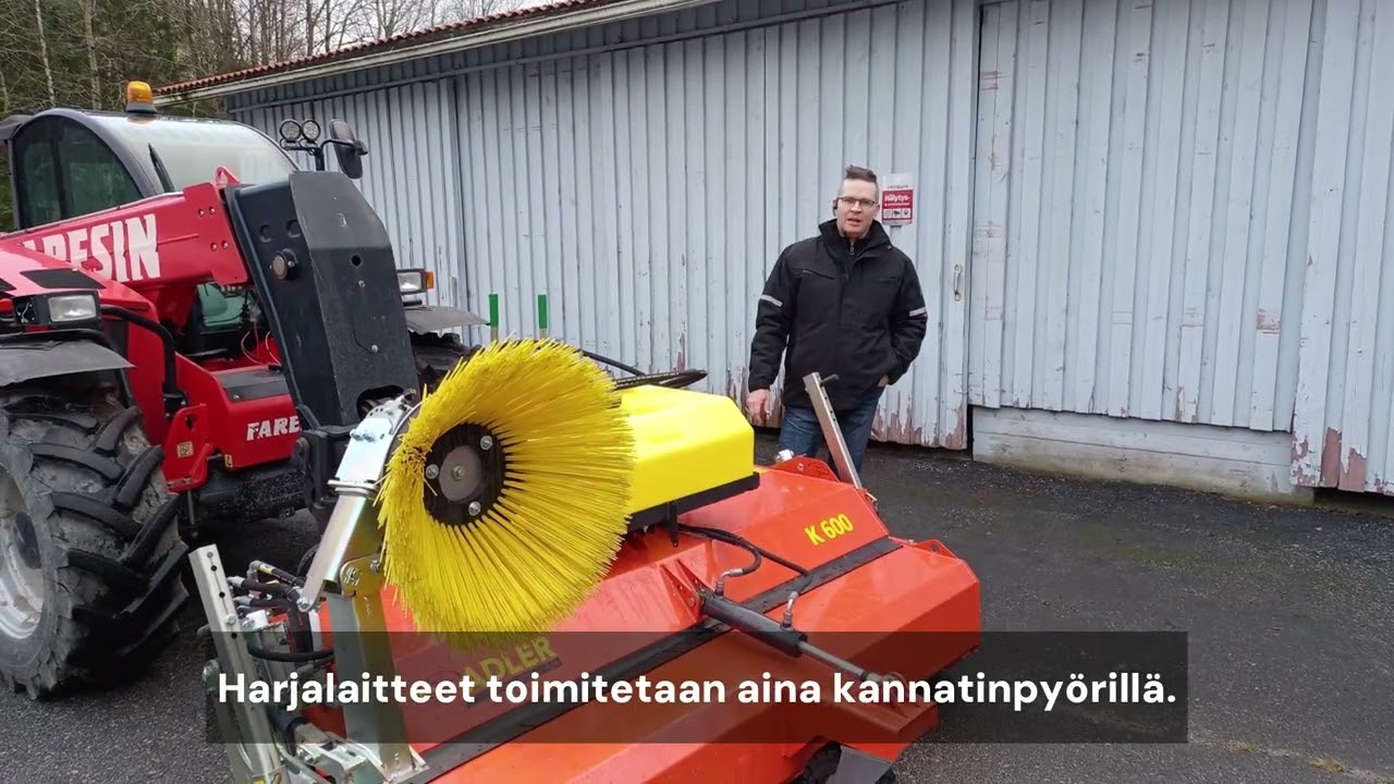 Adler K600 harjalaitteen esittely