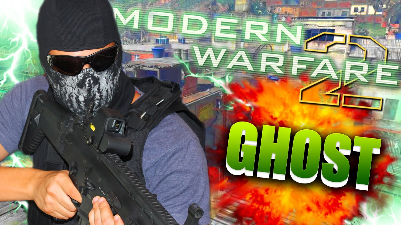 ¡ÉPICO! GHOST JUEGA a Call Of Duty: Modern Warfare 2!! - AlphaSniper97