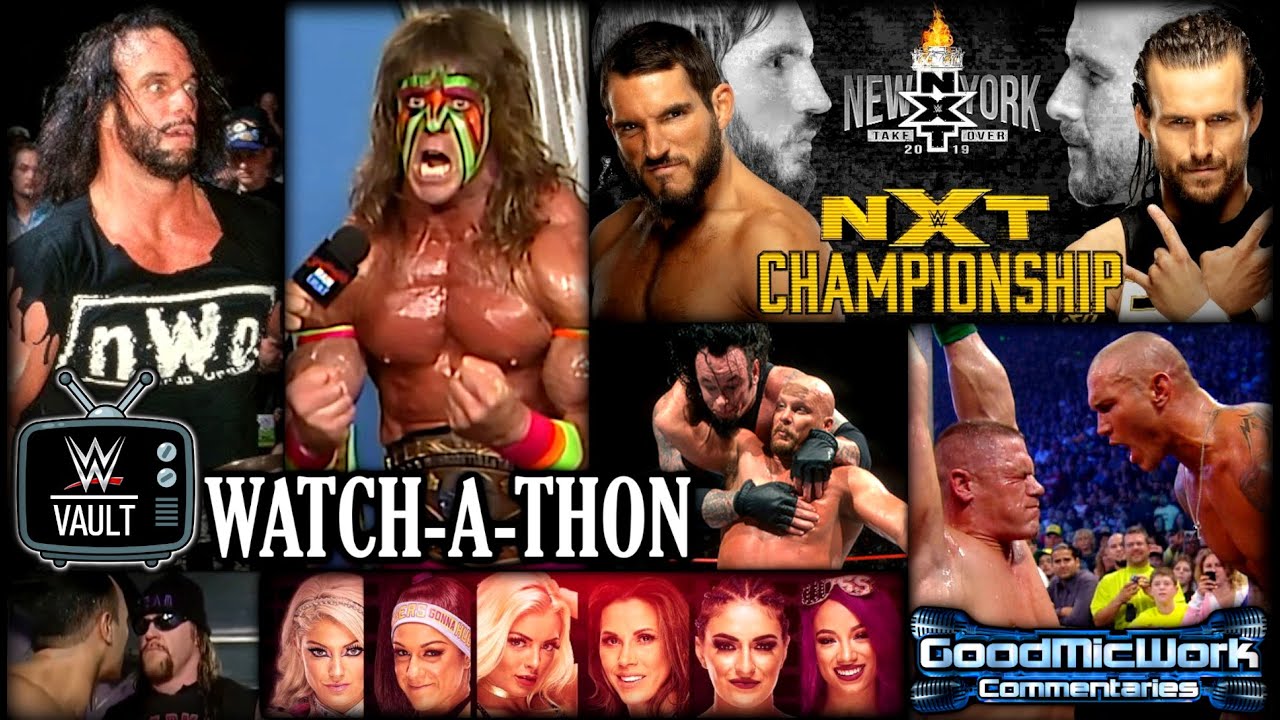 WWE Vault WATCH ALONG: Cena vs Orton I QUIT | Gargano vs Cole | DDP vs Savage | Austin vs Undertaker