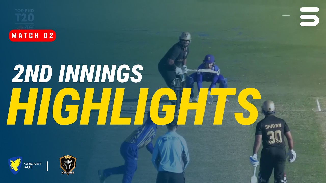 2nd Innings Highlights | ACT Comets vs Hyderabad Kingsmen | Match 02 | Top End 2026 | ZP1U