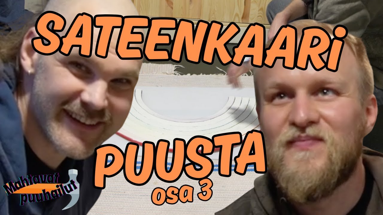 Tehdään puusta sateenkaari leikkimökkiin osa 3!