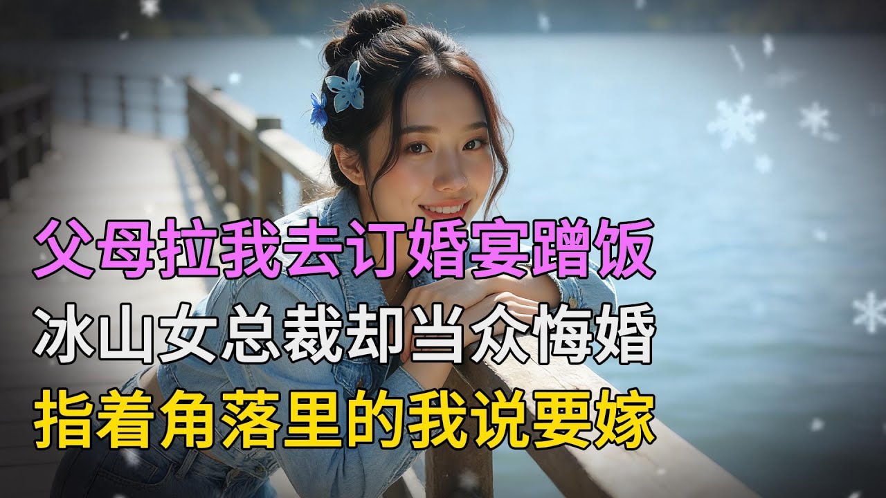 父母拉我去訂婚宴蹭飯，冰山女總裁卻當眾悔婚，指著角落裡的我說要嫁...| 情感故事 | 家庭倫理 |婚姻 | 江湖李白 | X調查 | wayne調查 | 情感