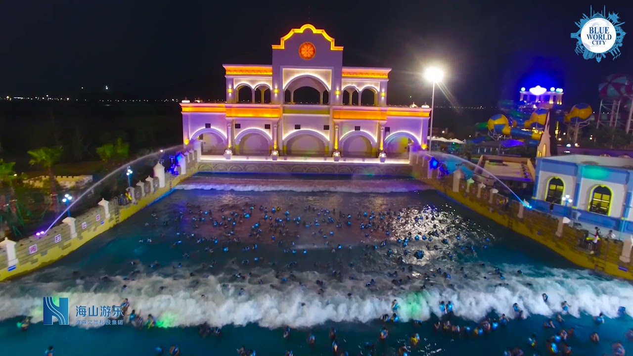 Blue World City - Water Theme Park Animation