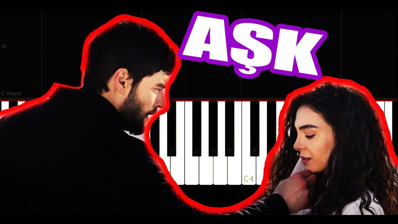 HERCAİ - AŞK - PİANO TUTORİAL BY VN