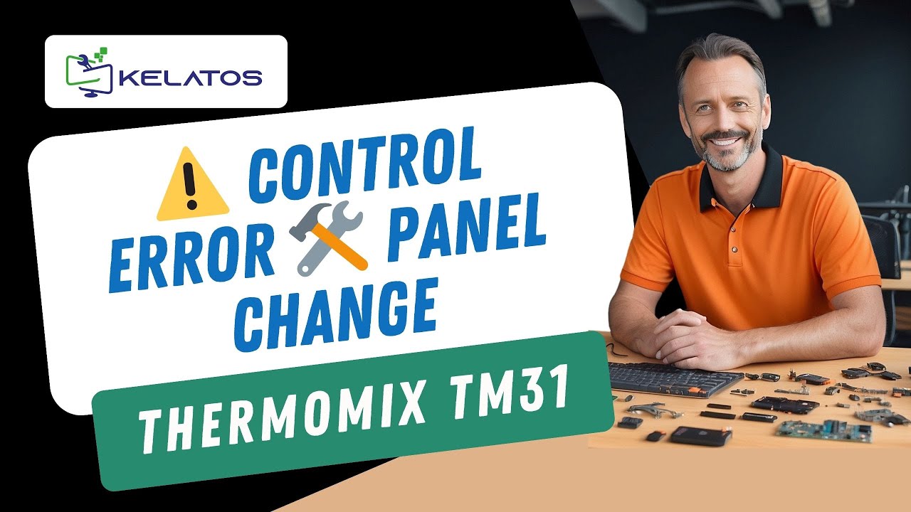 How to fix ⚠️control failures on Thermomix TM31? 🛠️ Step-by-step panel replacement