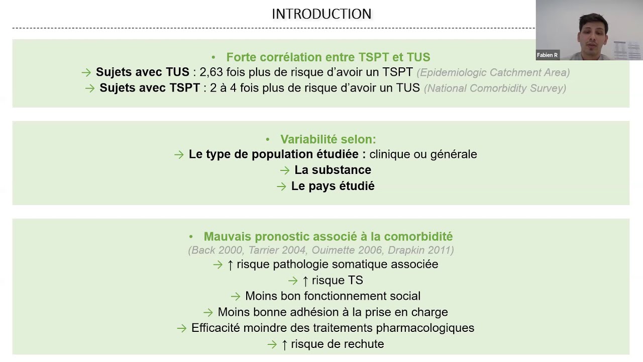 Stress post-traumatique et addiction : qu’en est-il ? (RIDA du 23/02/2021)