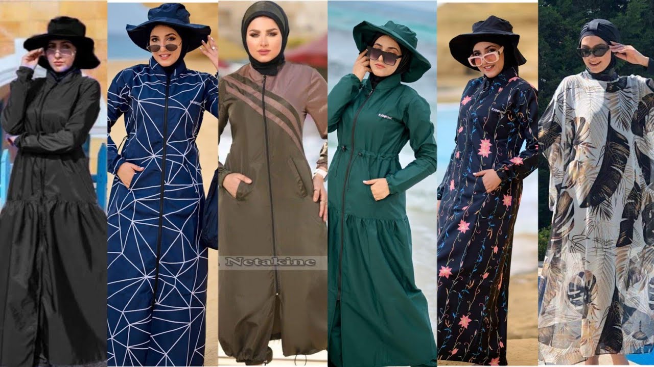 موديلات بوركيني للمحجبات مستورة ومحتشمة