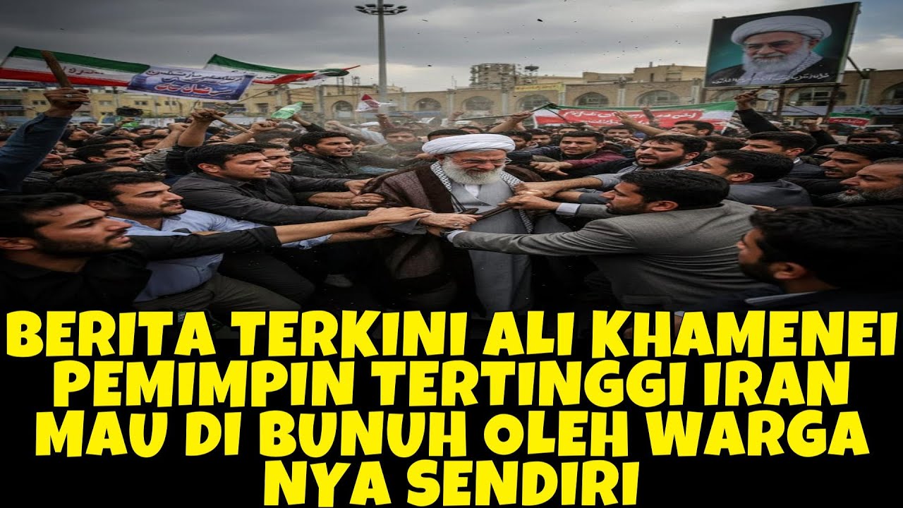 ALI KHAMENEI PEMIMPIN IRAN MAU DI BUNUH OLEH WARGA NYA SENDIRI TANGGAPAN PDT RISULI LUBIS