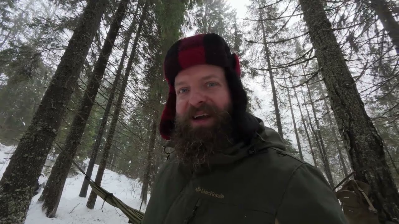 Biwak Kierowcy #6 -  śnieg po pas i legalne ognisko.
