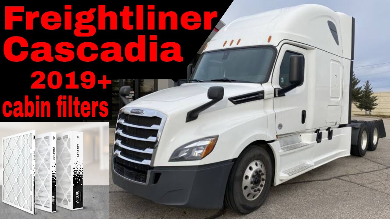 Freightliner Cascadia Cabin Filter Replacement (2019+)