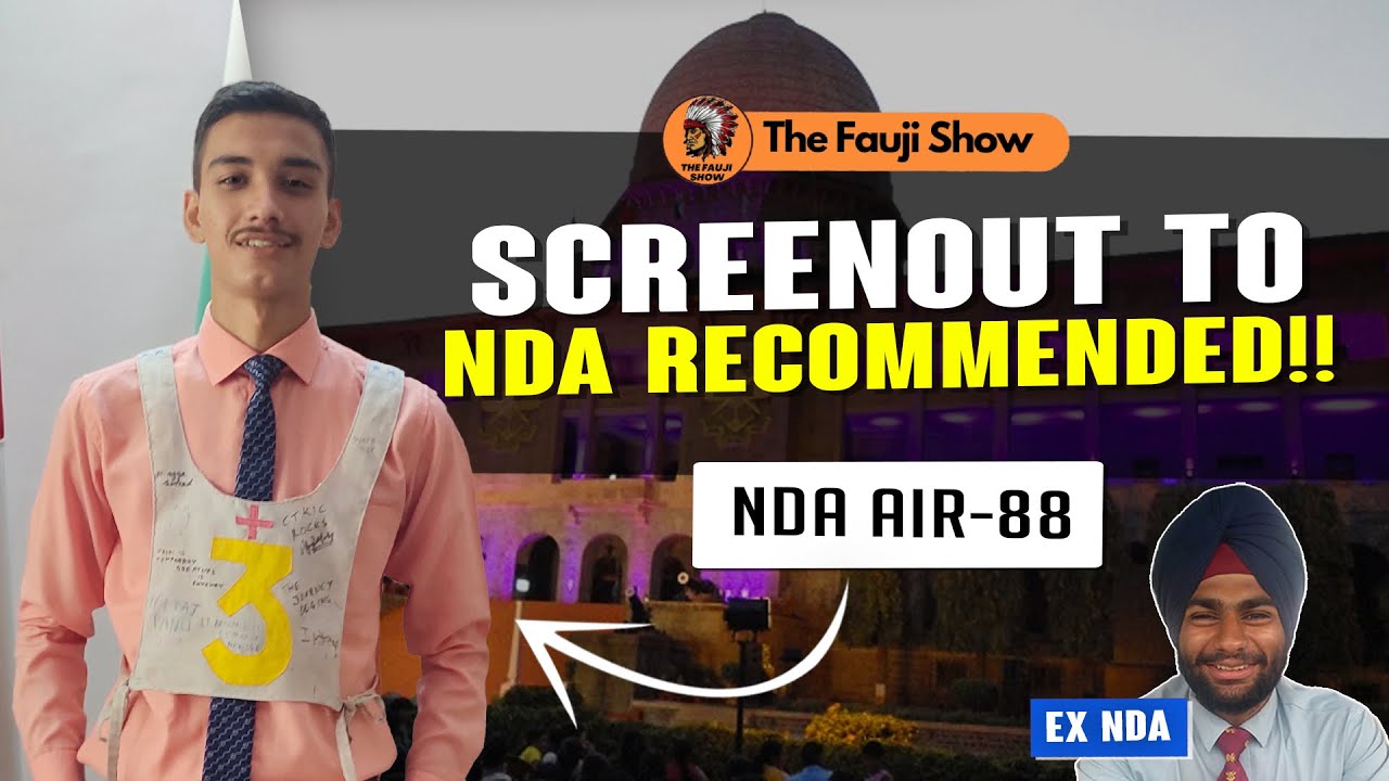NDA AIR-88 | NDA Recommended Candidate Sahil shares his Journey !! Ep-95 #nda #ssb