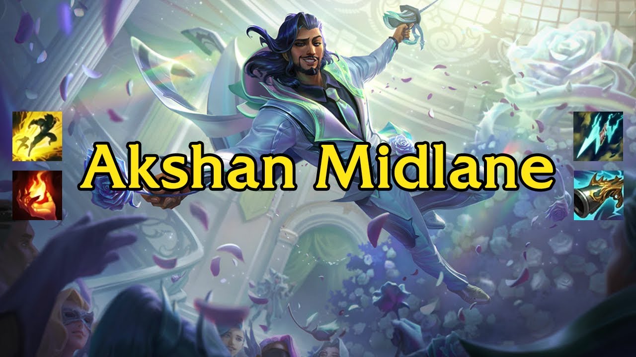 SoloQ GrandMaster Akshan midlane gameplay by KiRa