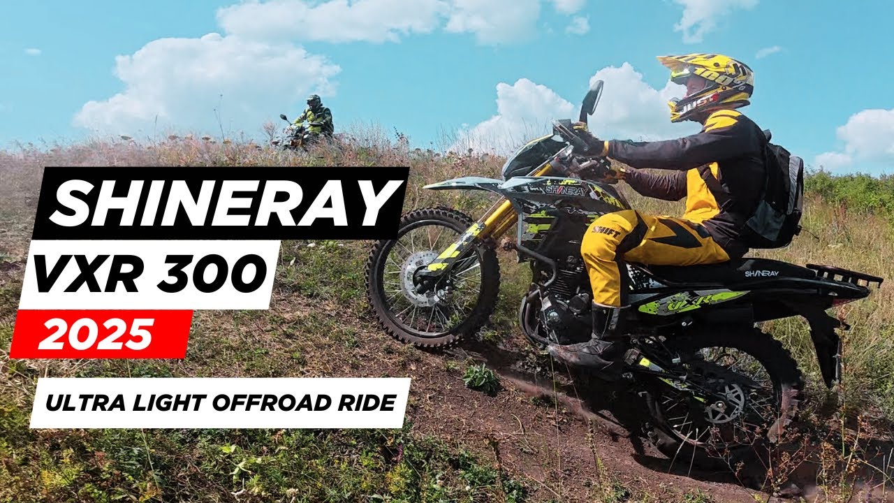 З МІСЦЯ В КАР'ЄР | Shineray VXR 300 2025 як перший ендуро