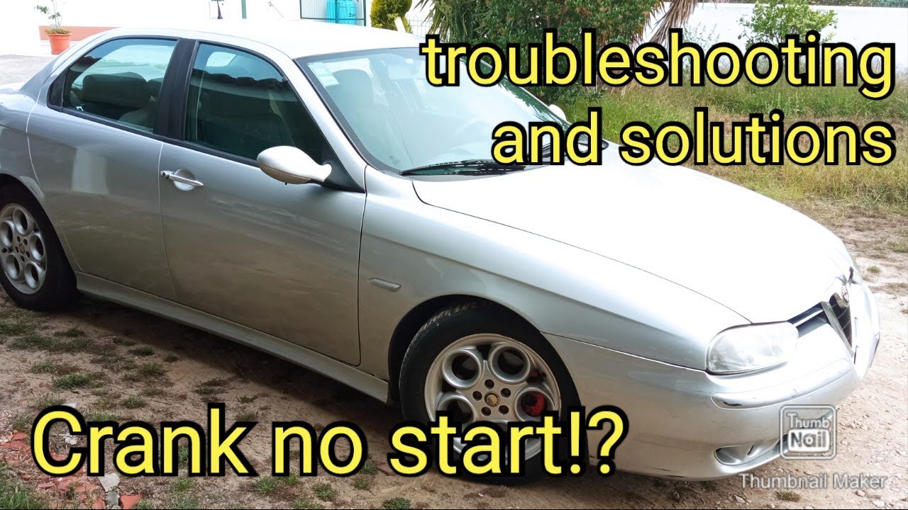 Crank No Start Common Rail Engine!? Complete Troubleshoot! Alfa Romeo 156 1.9 JTD