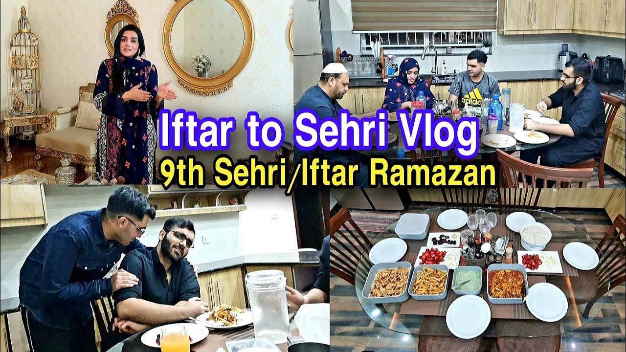 9th Iftari🌙 Sehri To Iftaar Vlog🏡 Ajj Kaam Ziada hi Ho Gaya #Alhumdulilah #Ramadan #vlog