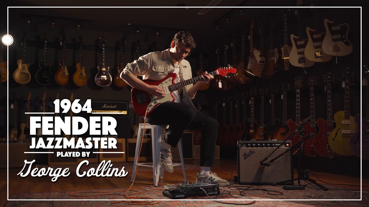1964 Fender Jazzmaster played by George Collins | Live at Carter Vintage Guitars | Nashville, TN