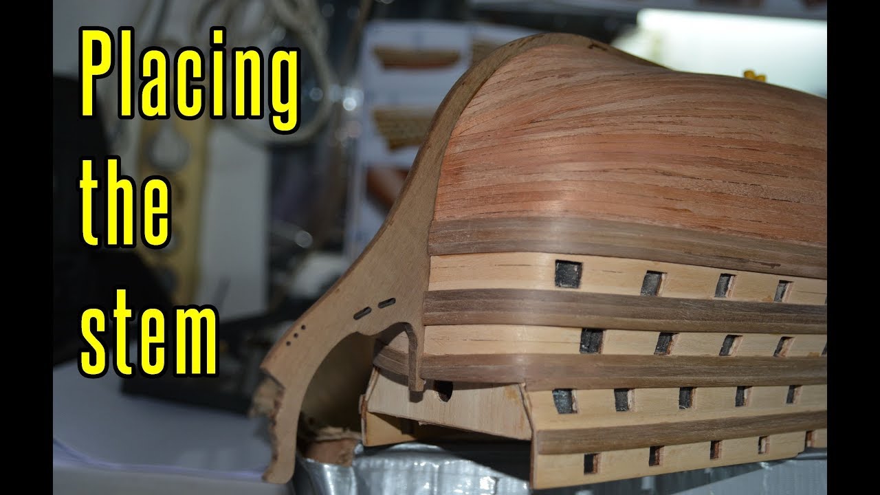 Santisima Trinidad - part 18 Placing The Stem