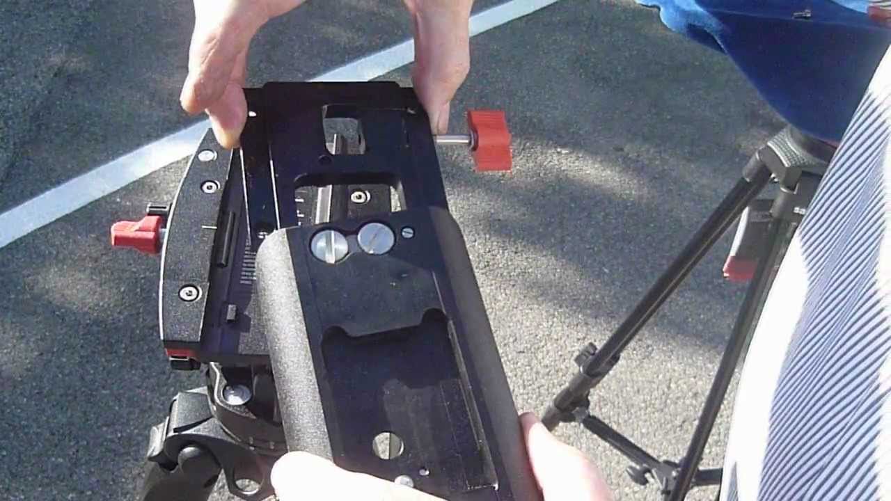 Sachtler Infovideo zum Umbau  Touch and Go auf Sideoload und umgedreht IBC Cinec 2012